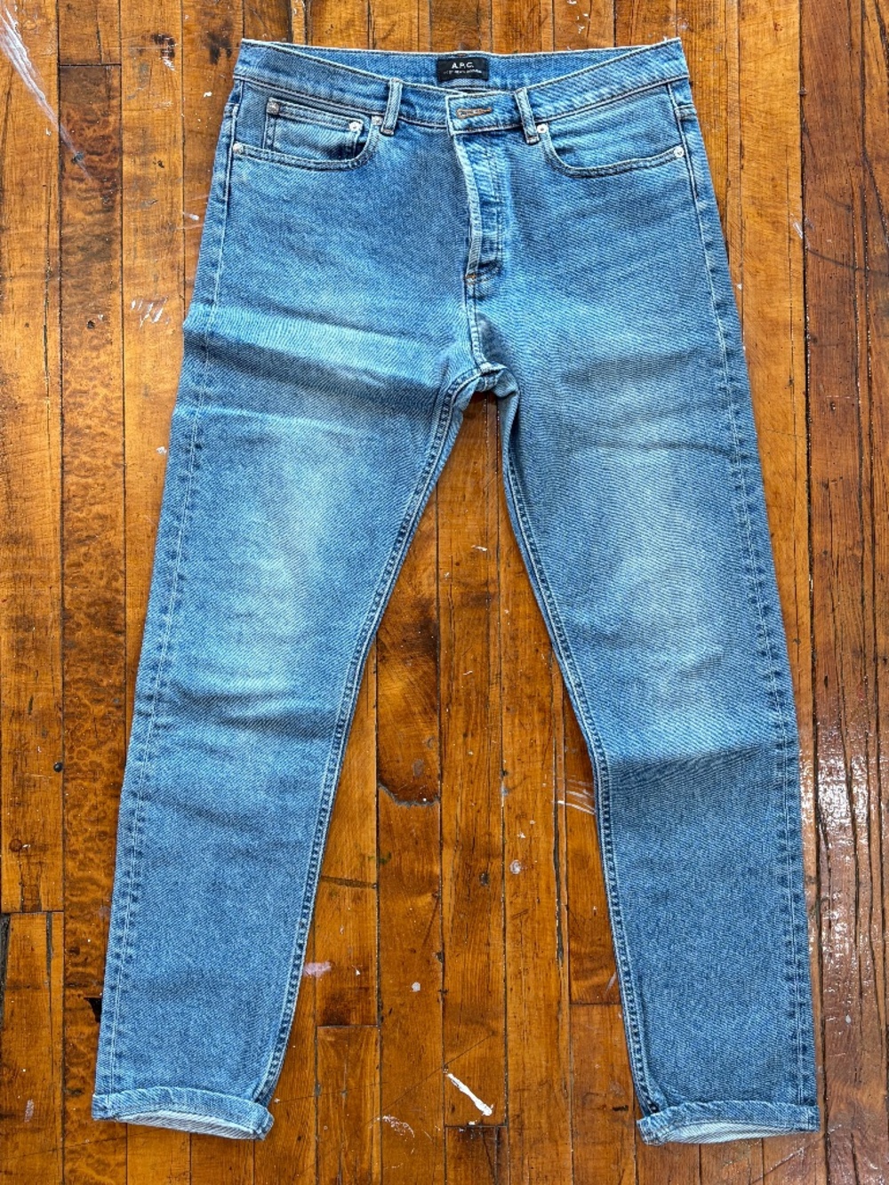 APC INDIGO / PETIT NEW STANDARD / 32 / TAPERED AND HEMMED